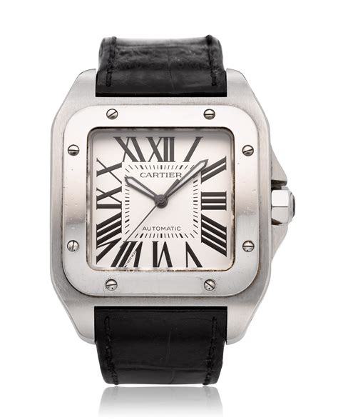 cartier santos 100 in vendita|cartier santos 100 price list.